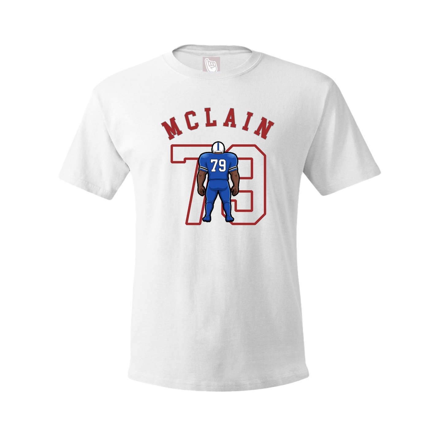 Youth Tee — Shirsey Arch in White
