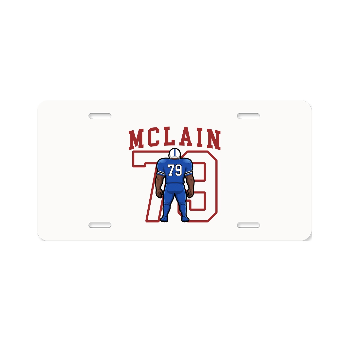 Aluminum License Plate