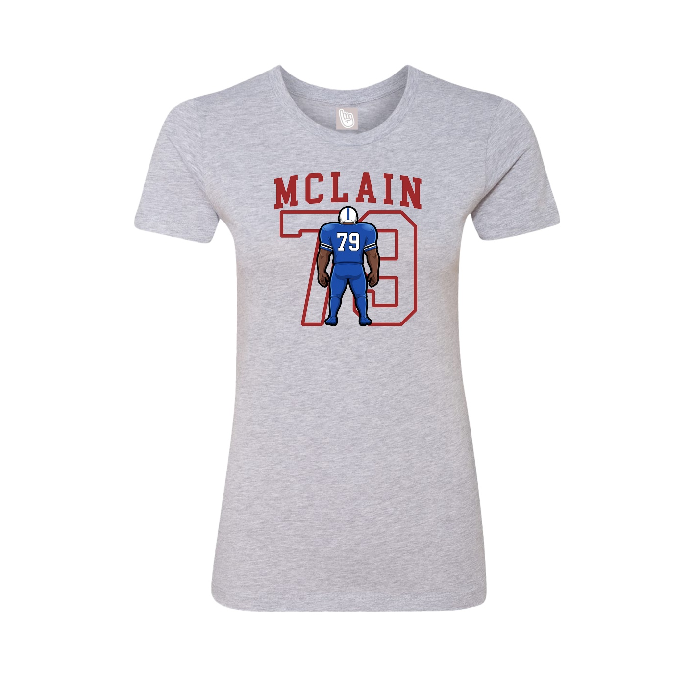 Womens Tee — Shirsey in Grey