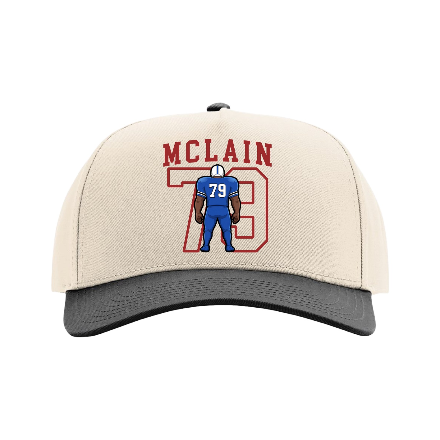 Full Fabric Five-Panel Champ Cap