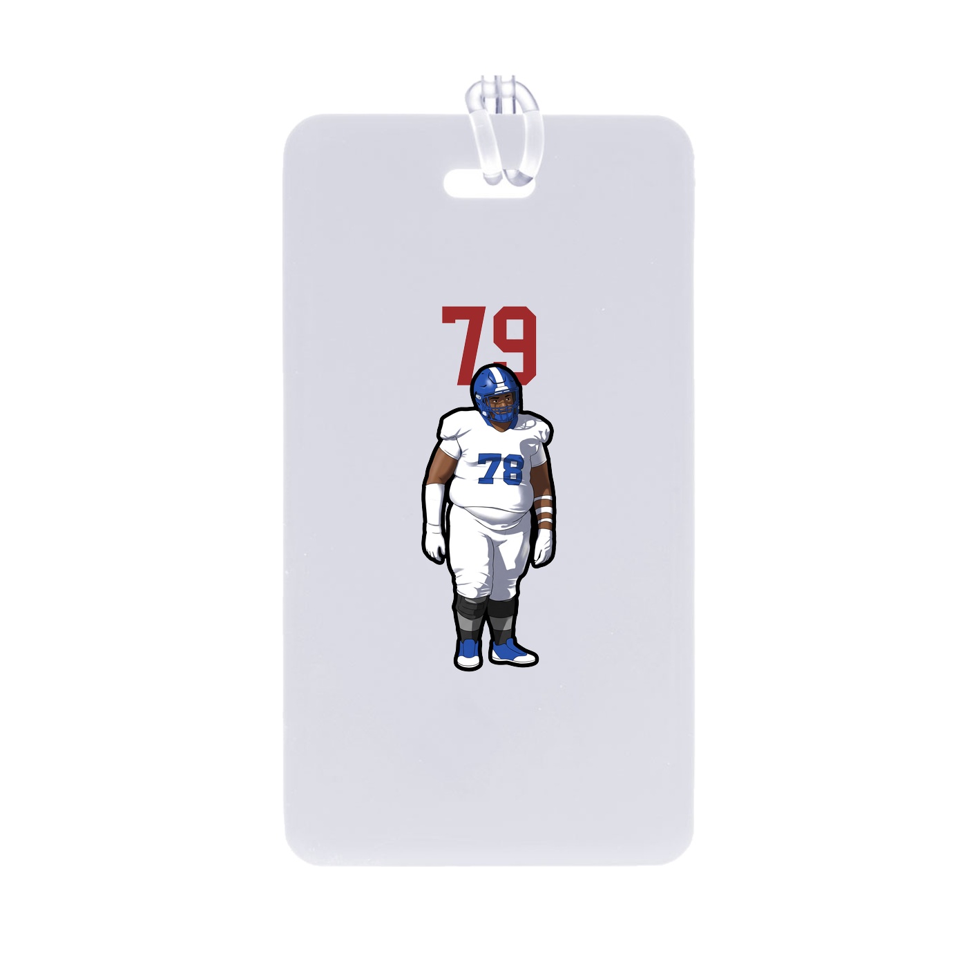 Bag Tag — Number Top in Classic