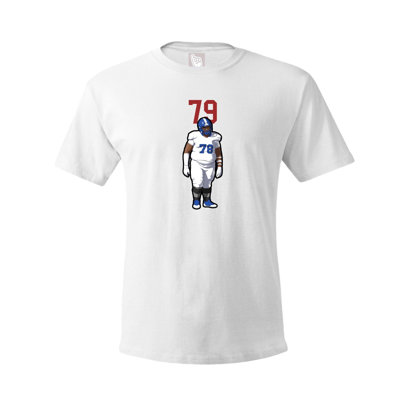 Tee — Number Top in White