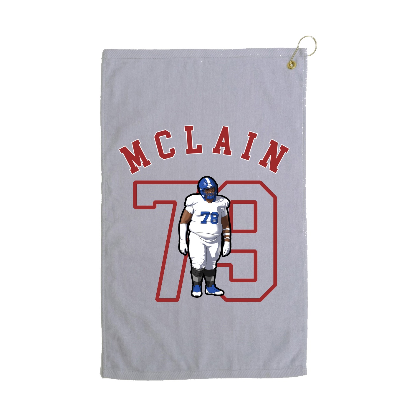Golf Towel — Shirsey Arch in Grey