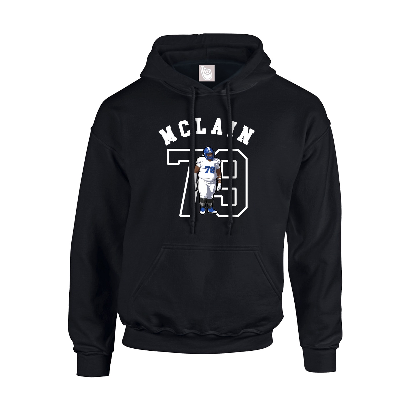 Youth Hoodie — Shirsey Arch in Black