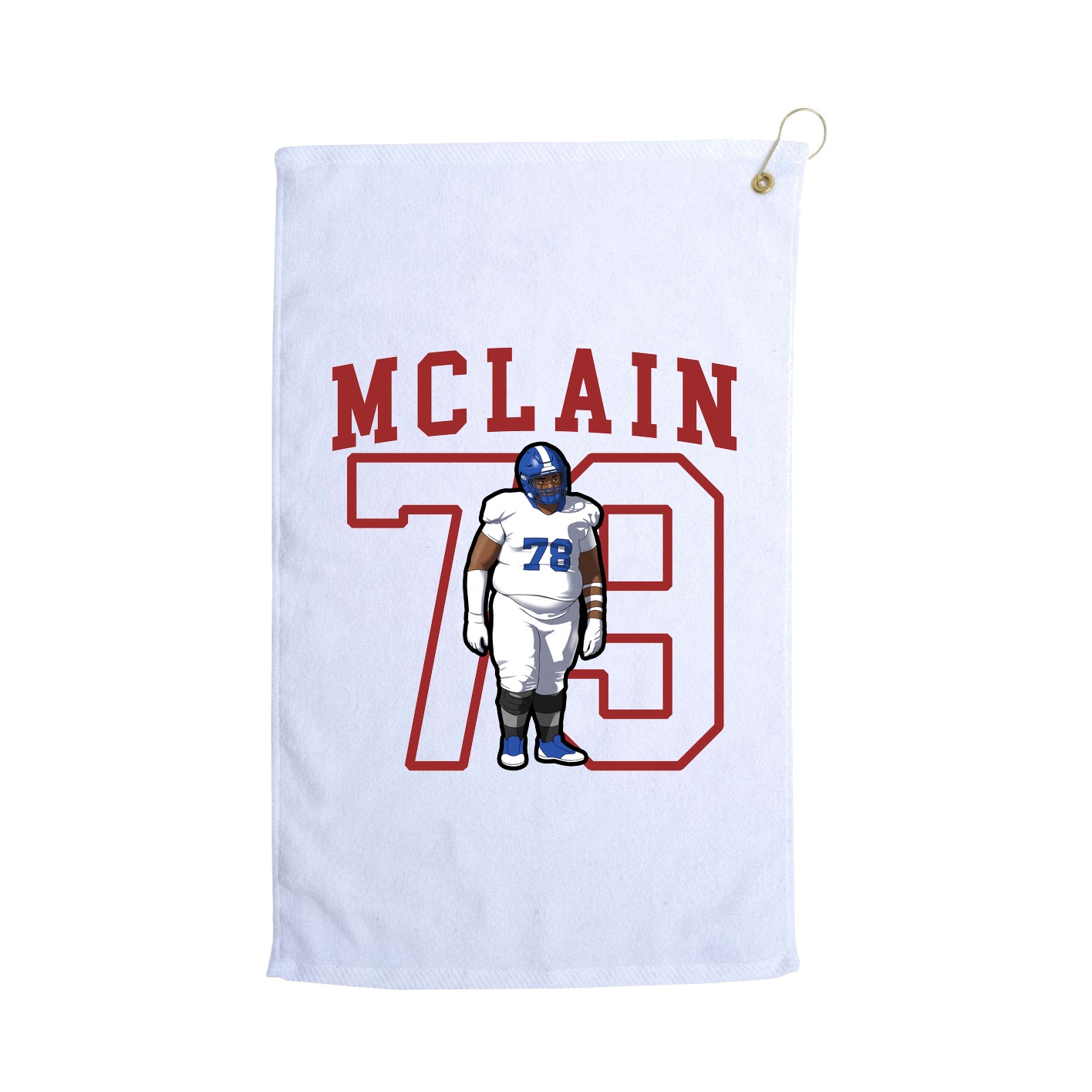 Golf Towel — Shirsey in White