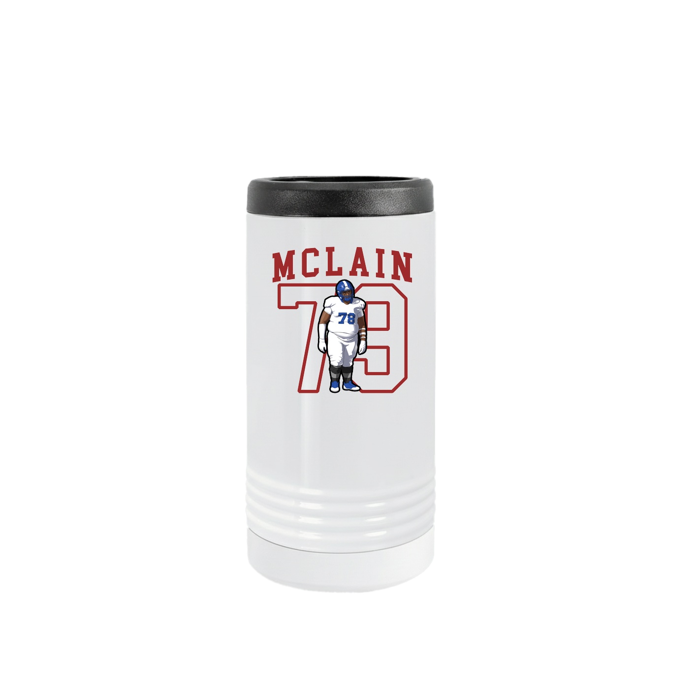 Slim Beverage Holder — Shirsey in White