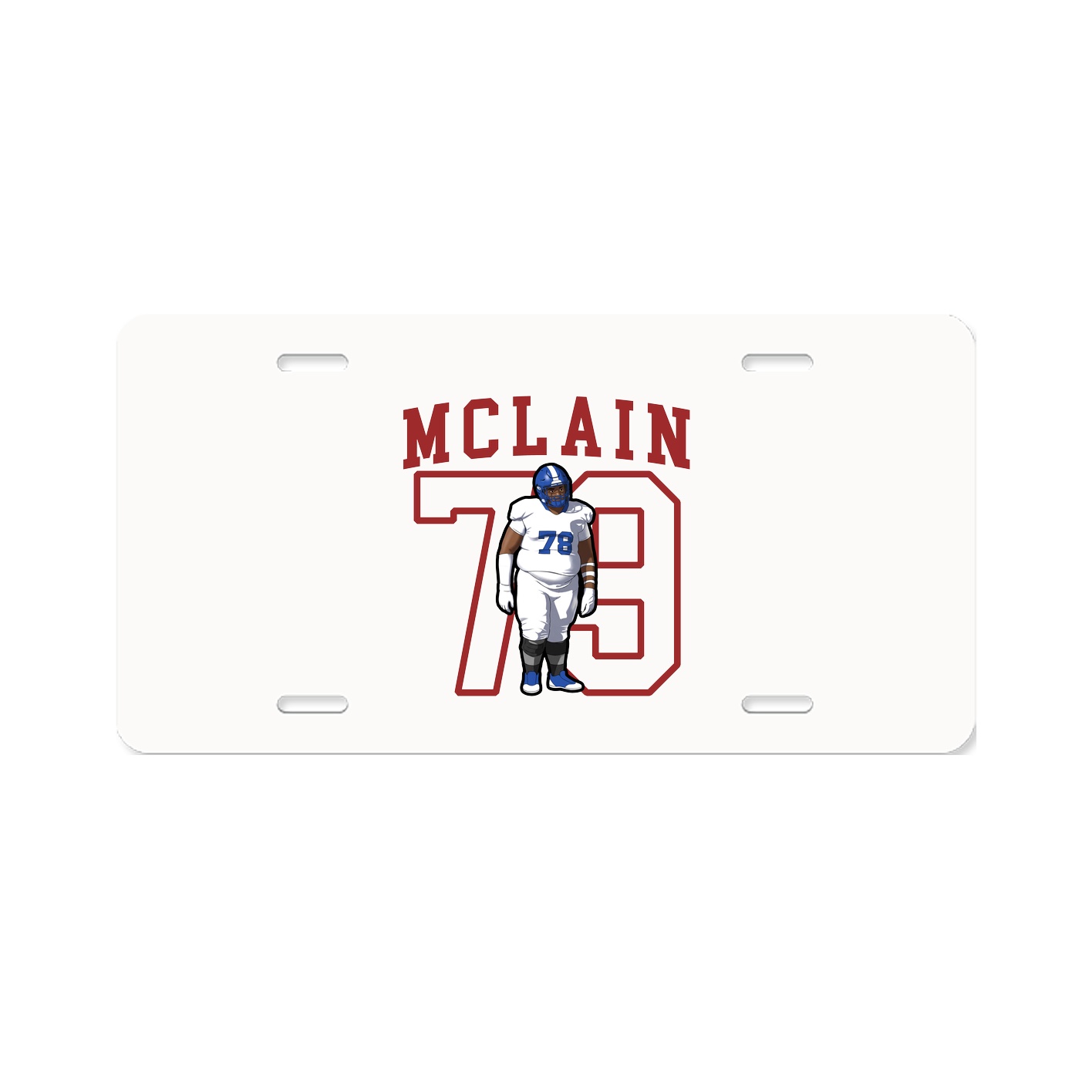 License Plate — Shirsey in Classic