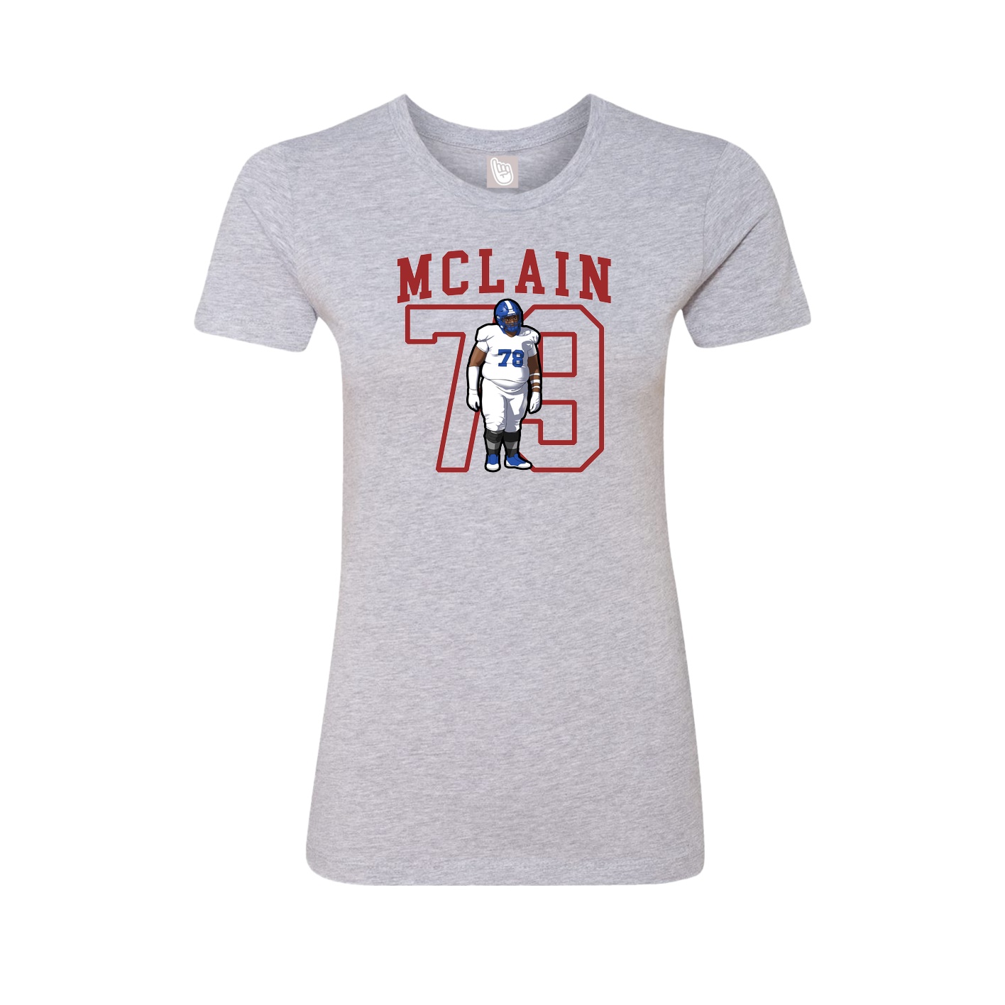 Womens Tee — Shirsey in Grey