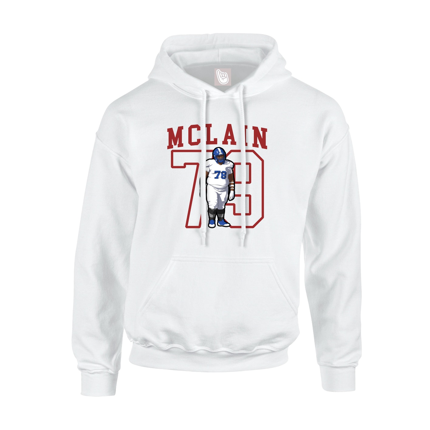 Youth Hoodie — Shirsey in White