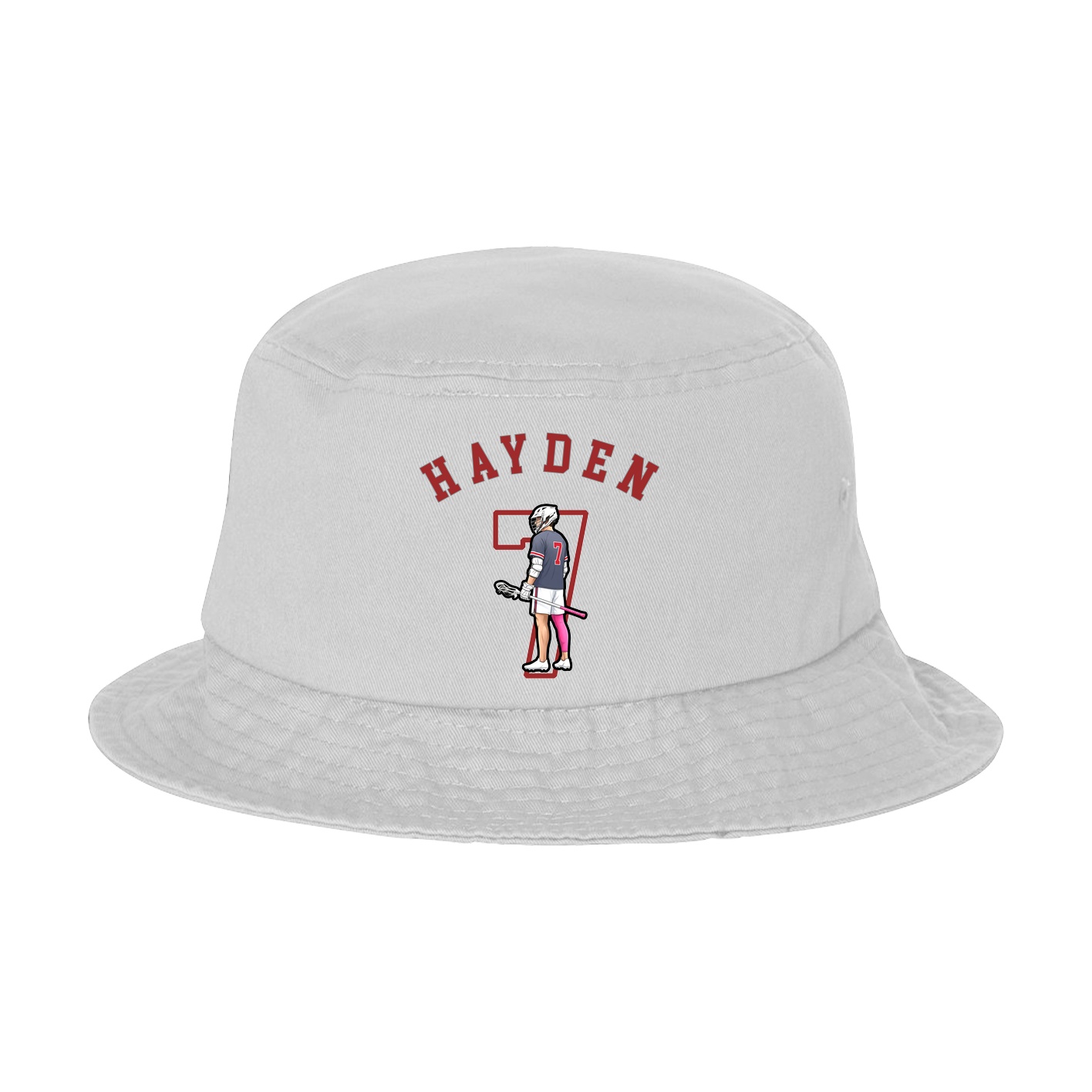 Bucket Cap — Shirsey Arch in White