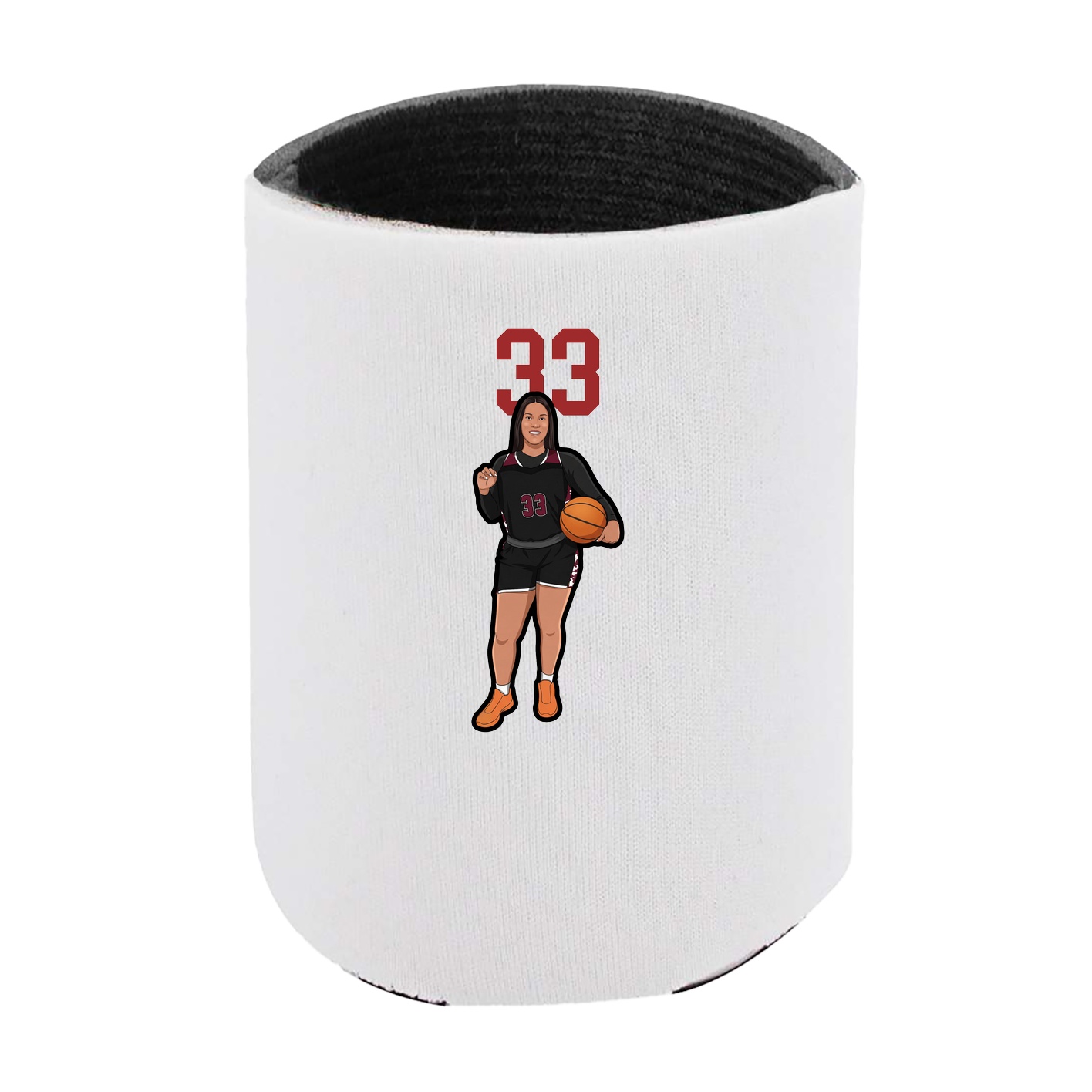 Can Holder — Number Top in White