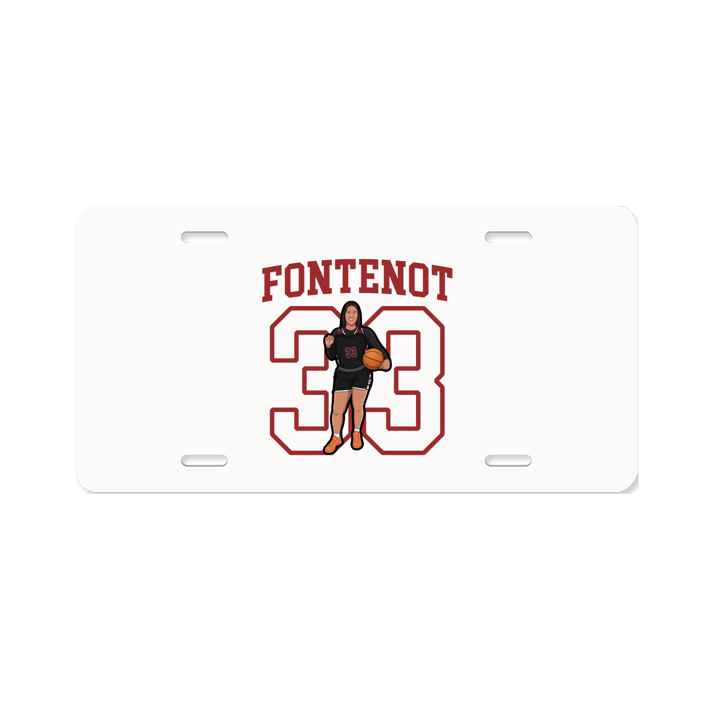 License Plate — Shirsey in Classic