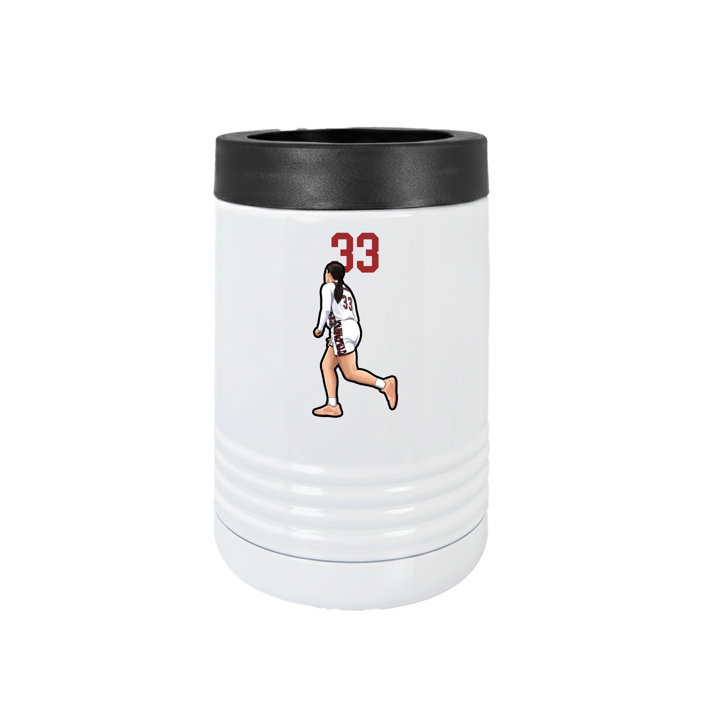Beverage Holder — Number Top in White