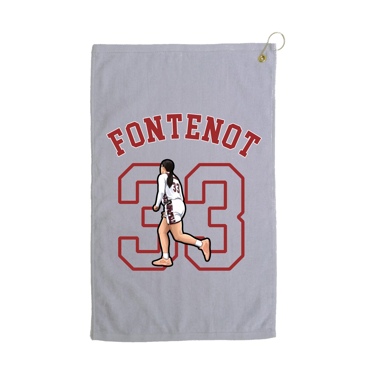 Golf Towel — Shirsey Arch in Grey