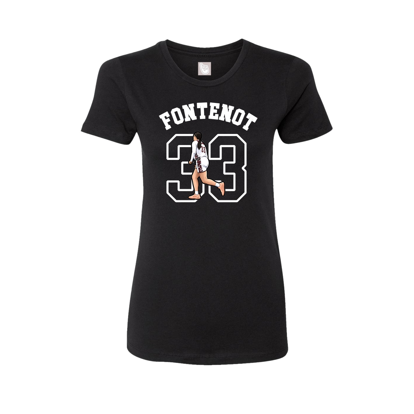 Womens Tee — Shirsey Arch in Black