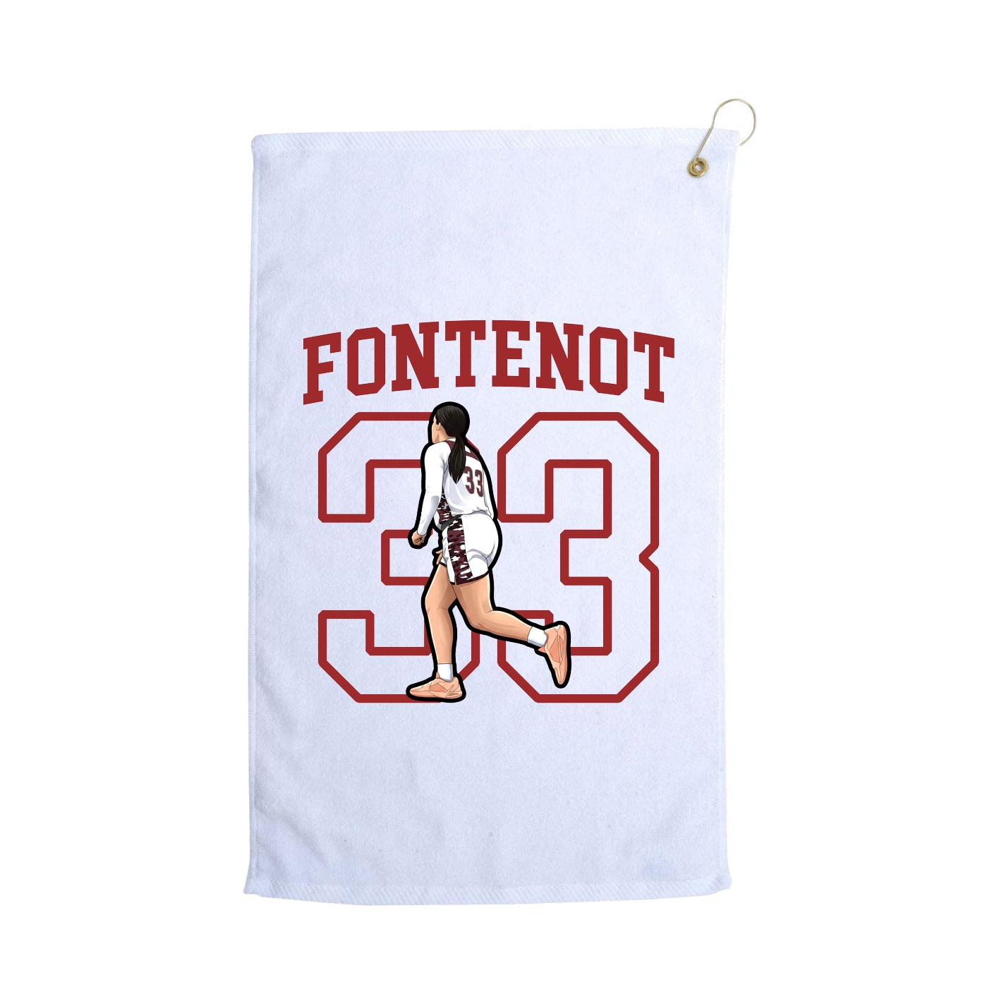 Golf Towel — Shirsey in White