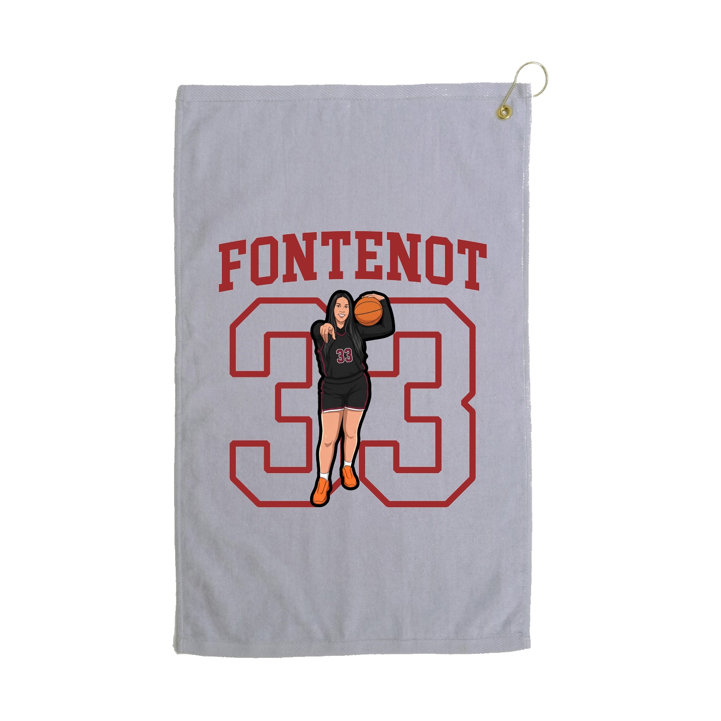 Golf Towel — Shirsey in Grey