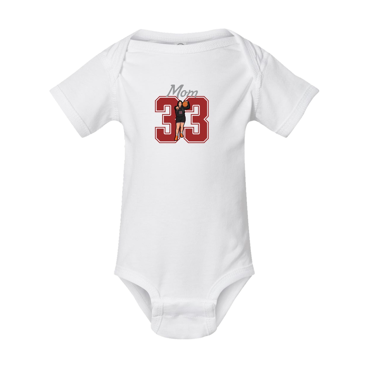 Baby Onesie — Mothers Day Shirsey in White