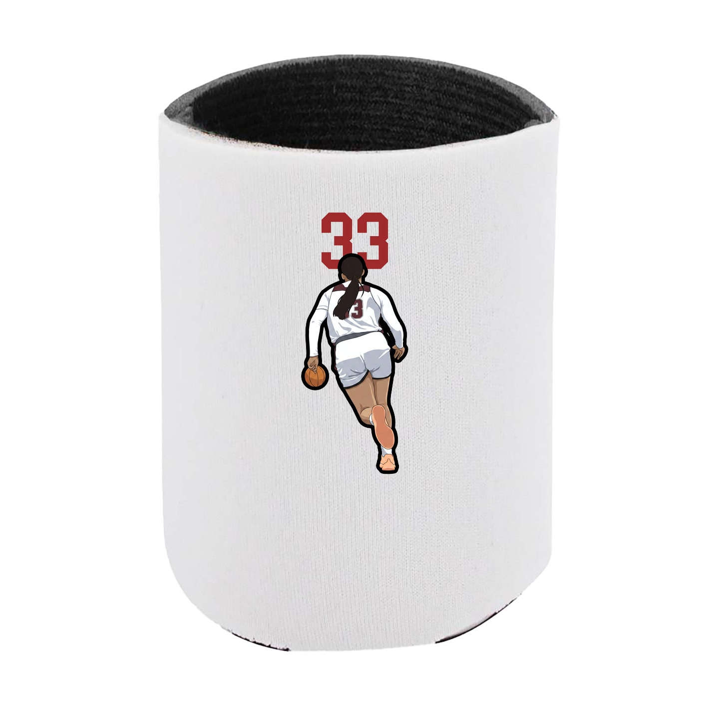 Can Holder — Number Top in White