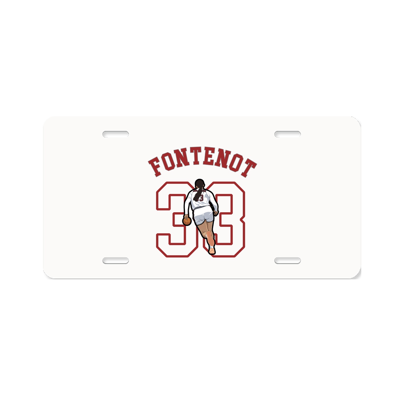 License Plate — Shirsey Arch in Classic
