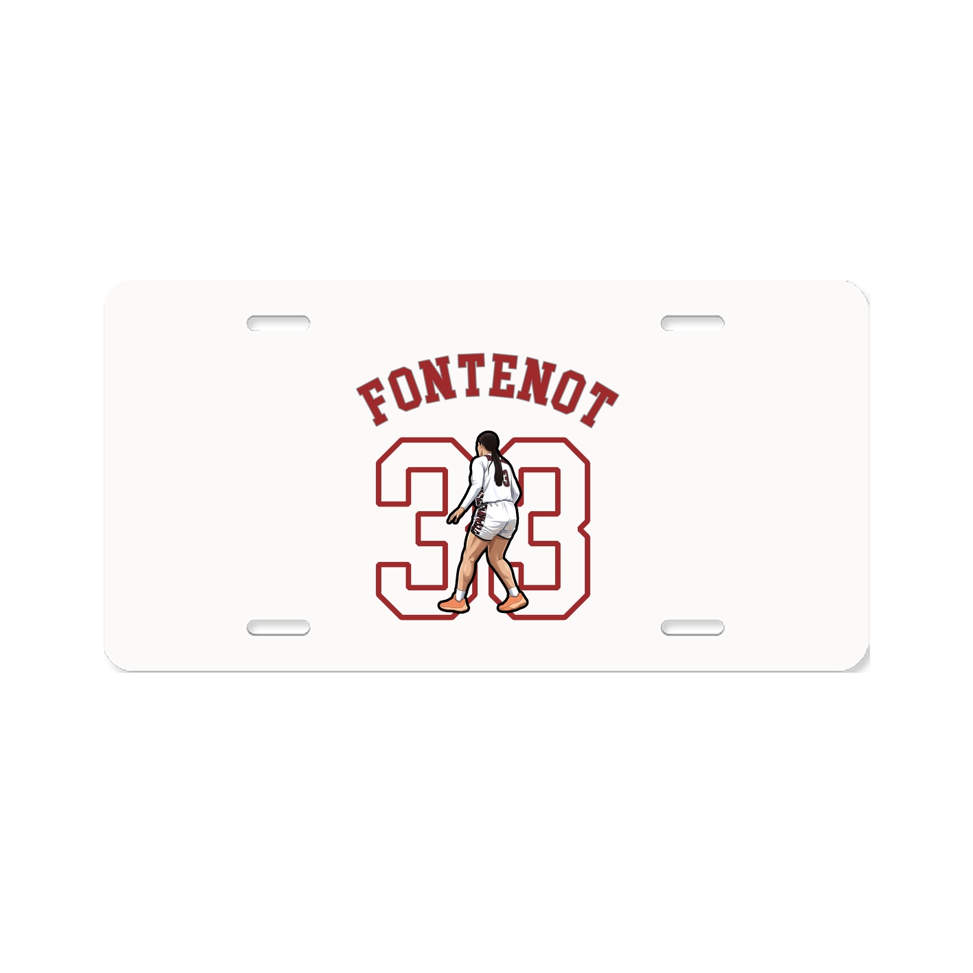 License Plate — Shirsey Arch in Classic
