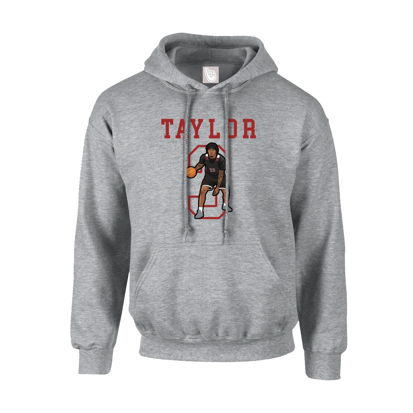 Hoodie — Shirsey in Grey