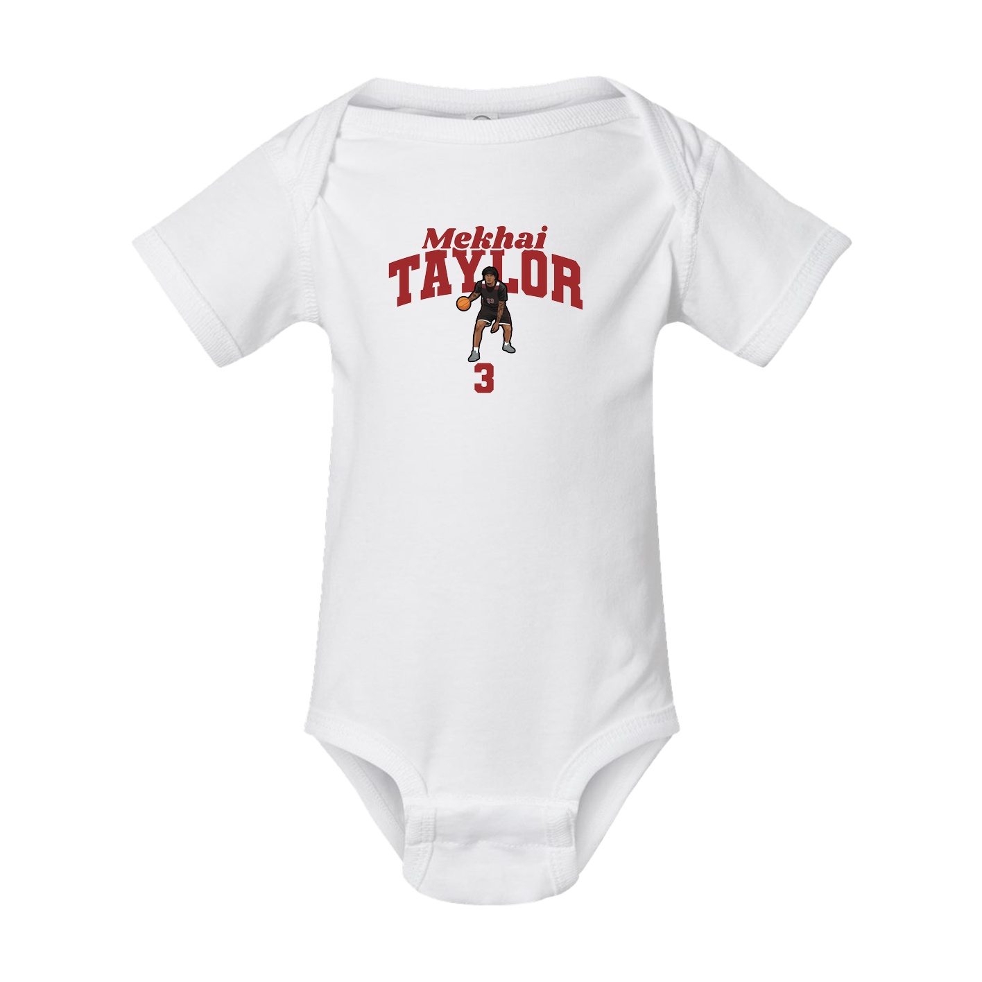 Baby Onesie — Signature Arch in White