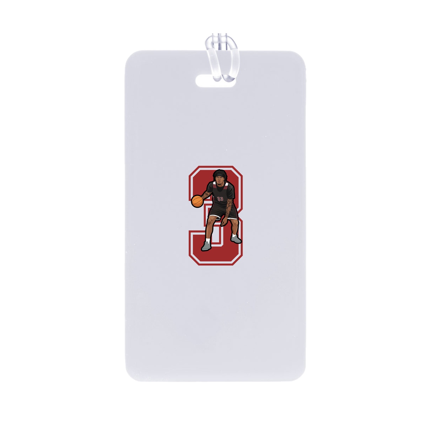 Bag Tag — Number in Classic