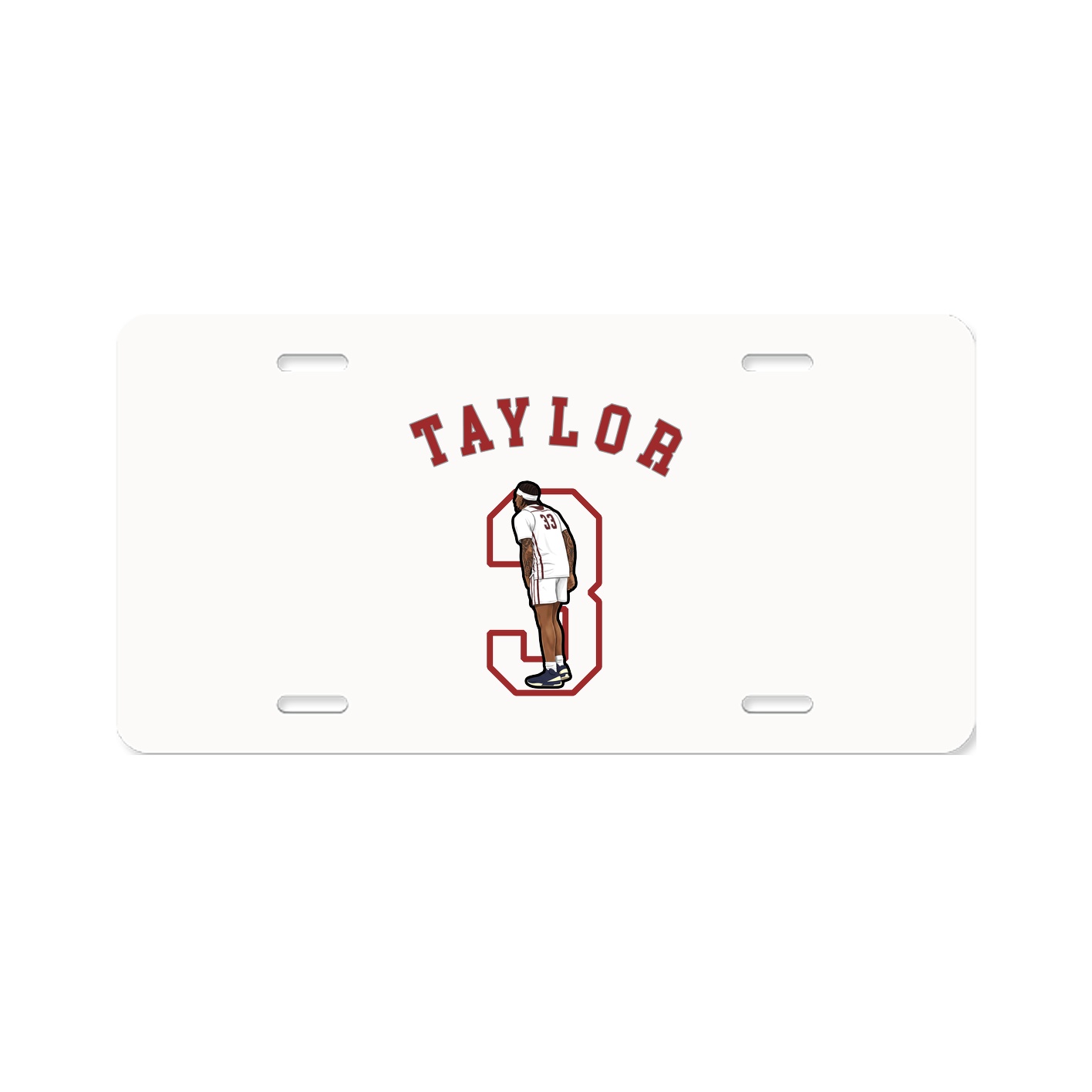 License Plate — Shirsey Arch in Classic