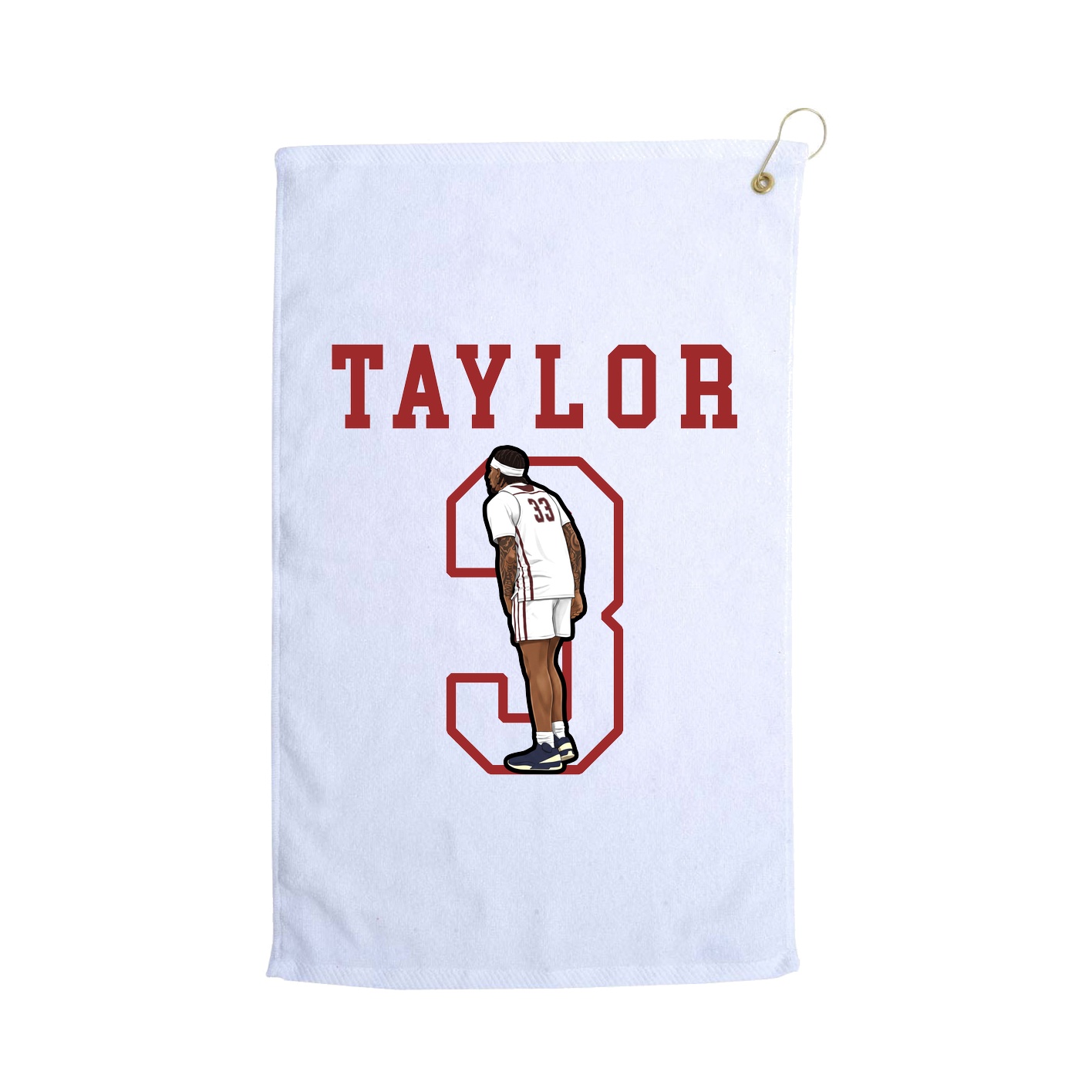 Golf Towel — Shirsey in White