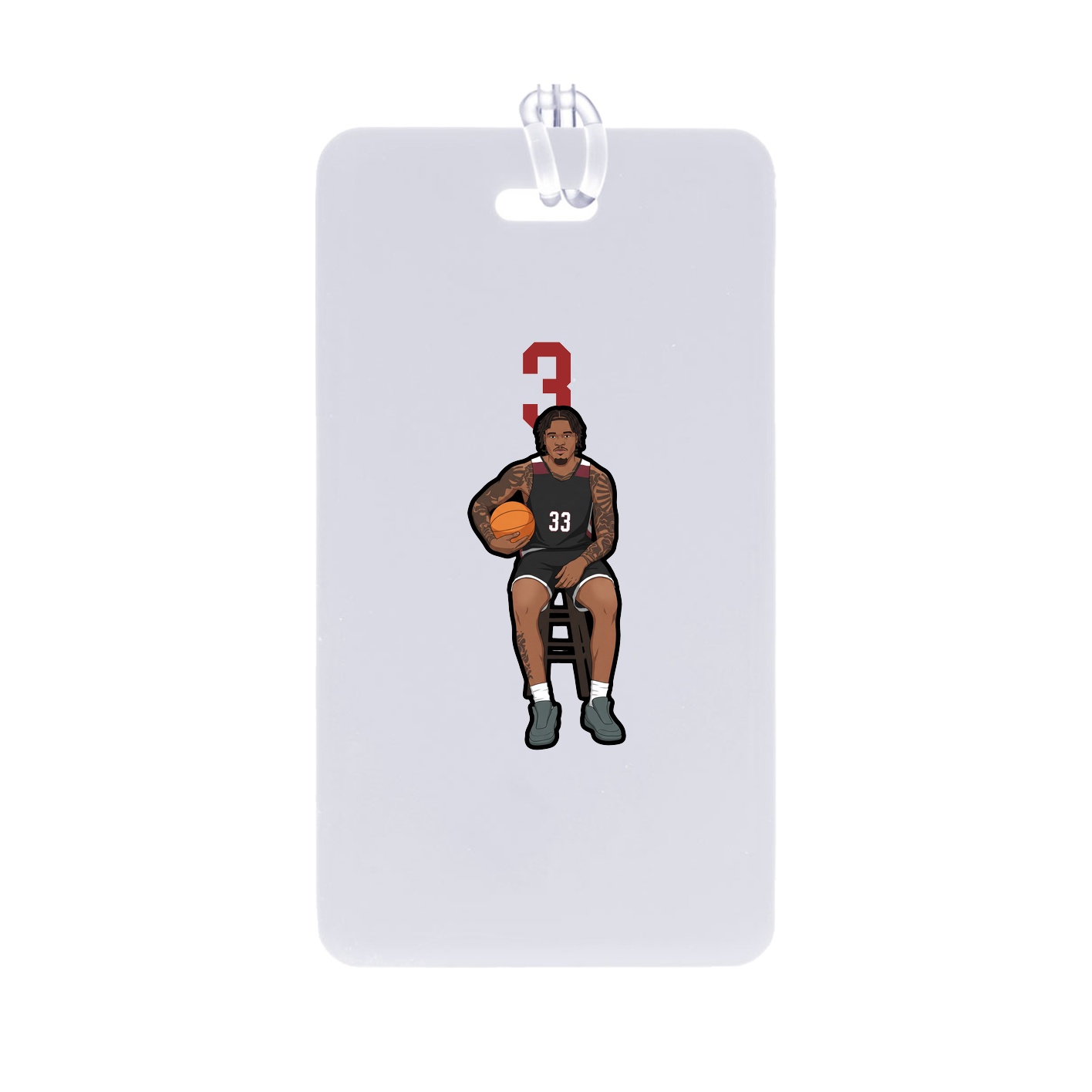 Bag Tag — Number Top in Classic