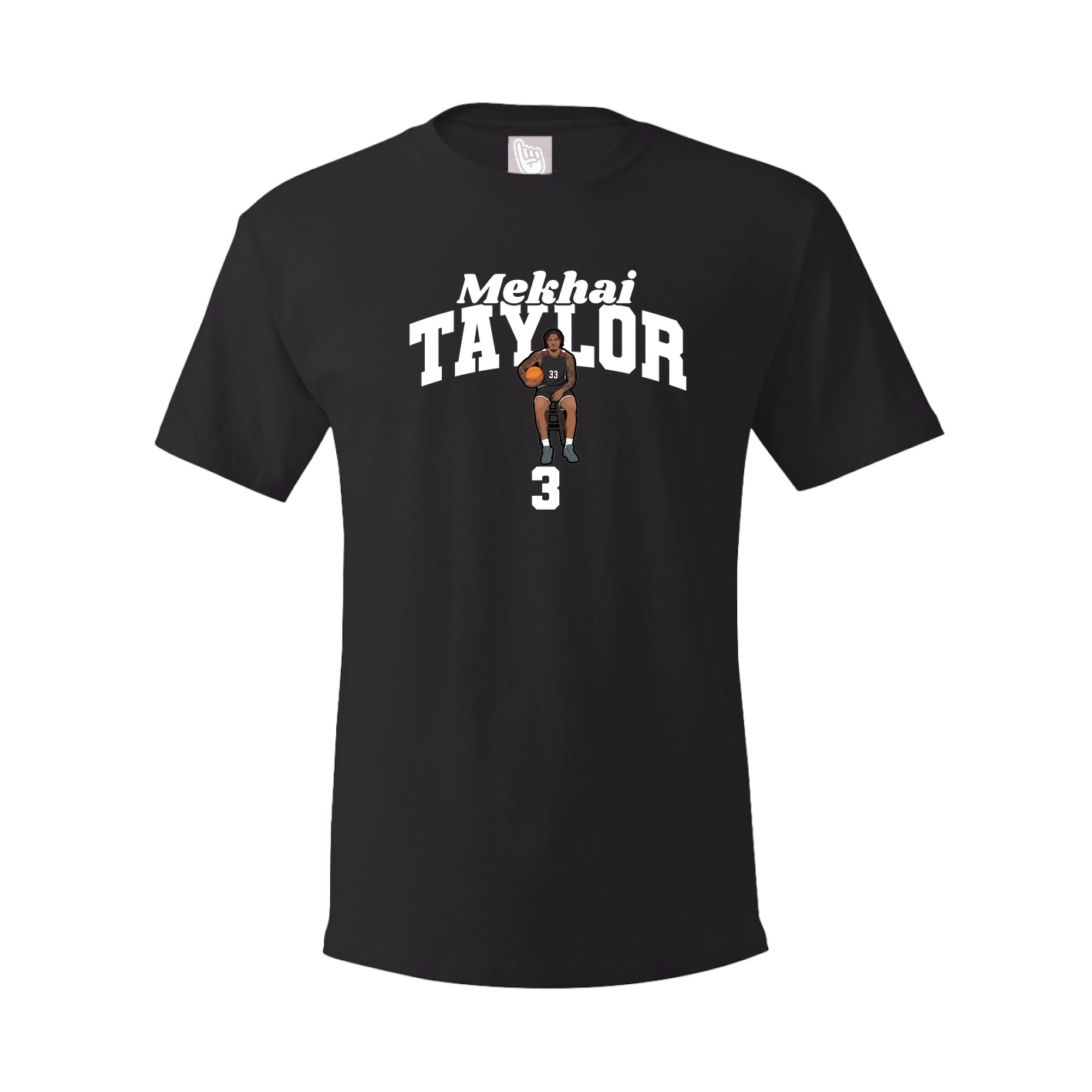 Tee — Signature Arch in Black