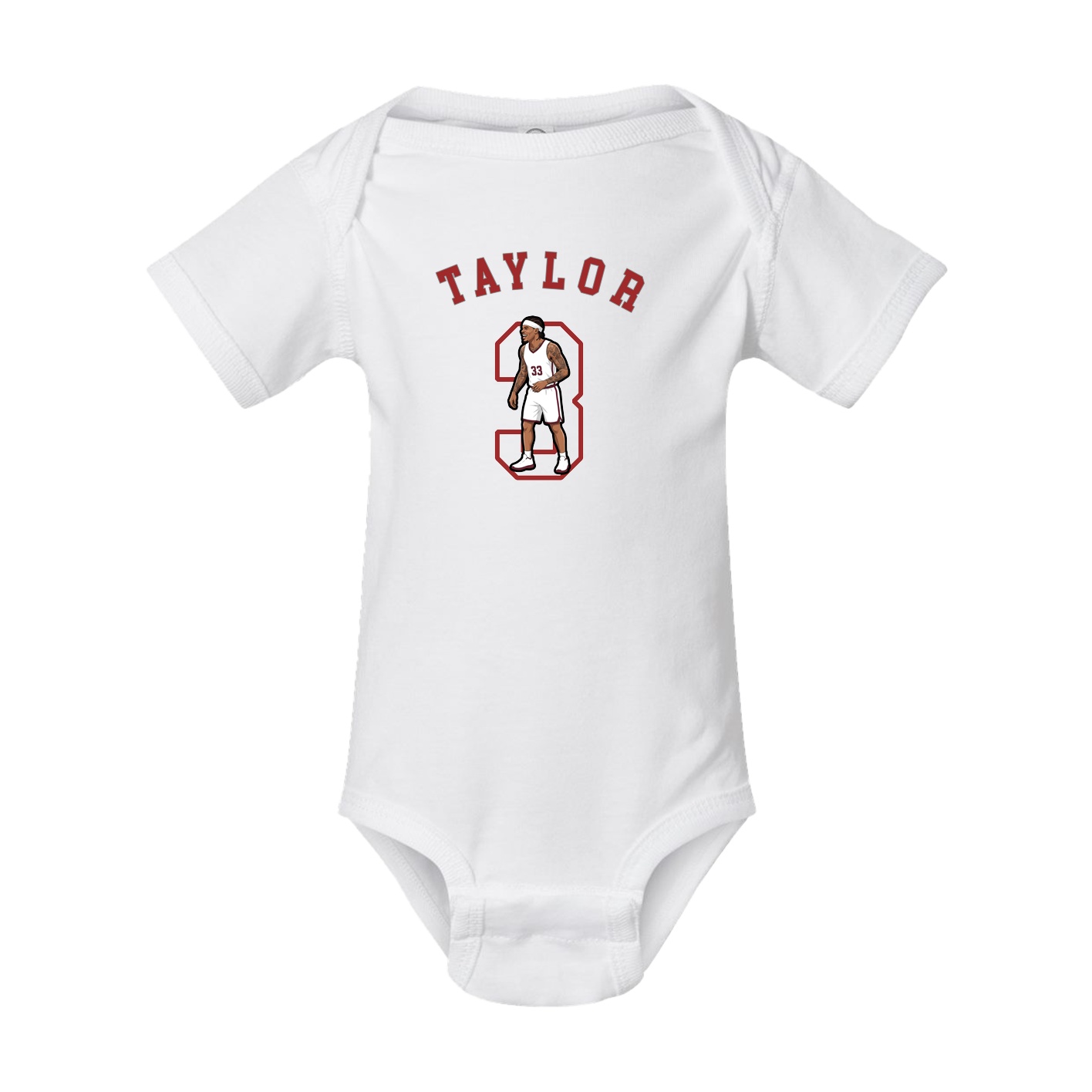 Baby Onesie — Shirsey Arch in White