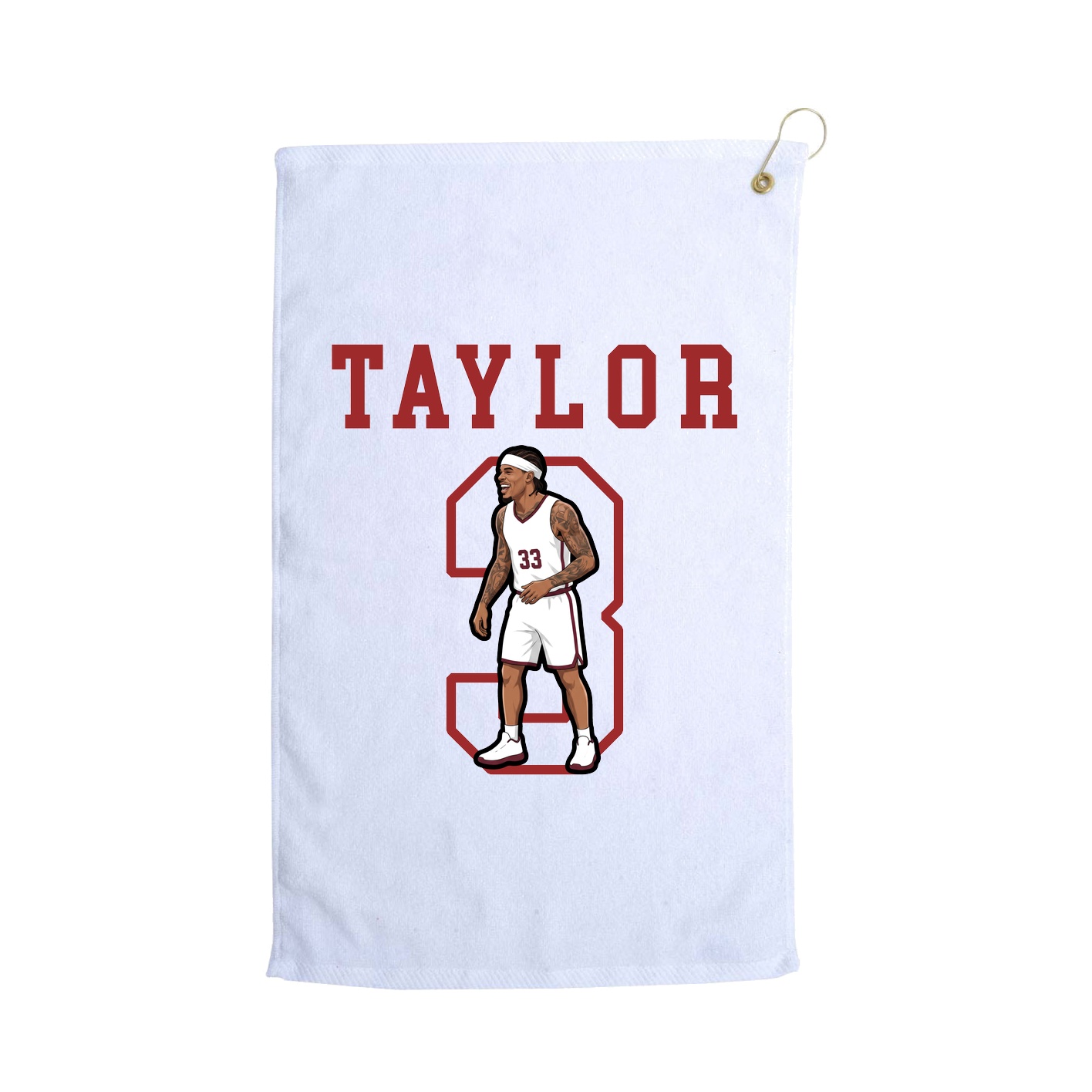 Golf Towel — Shirsey in White