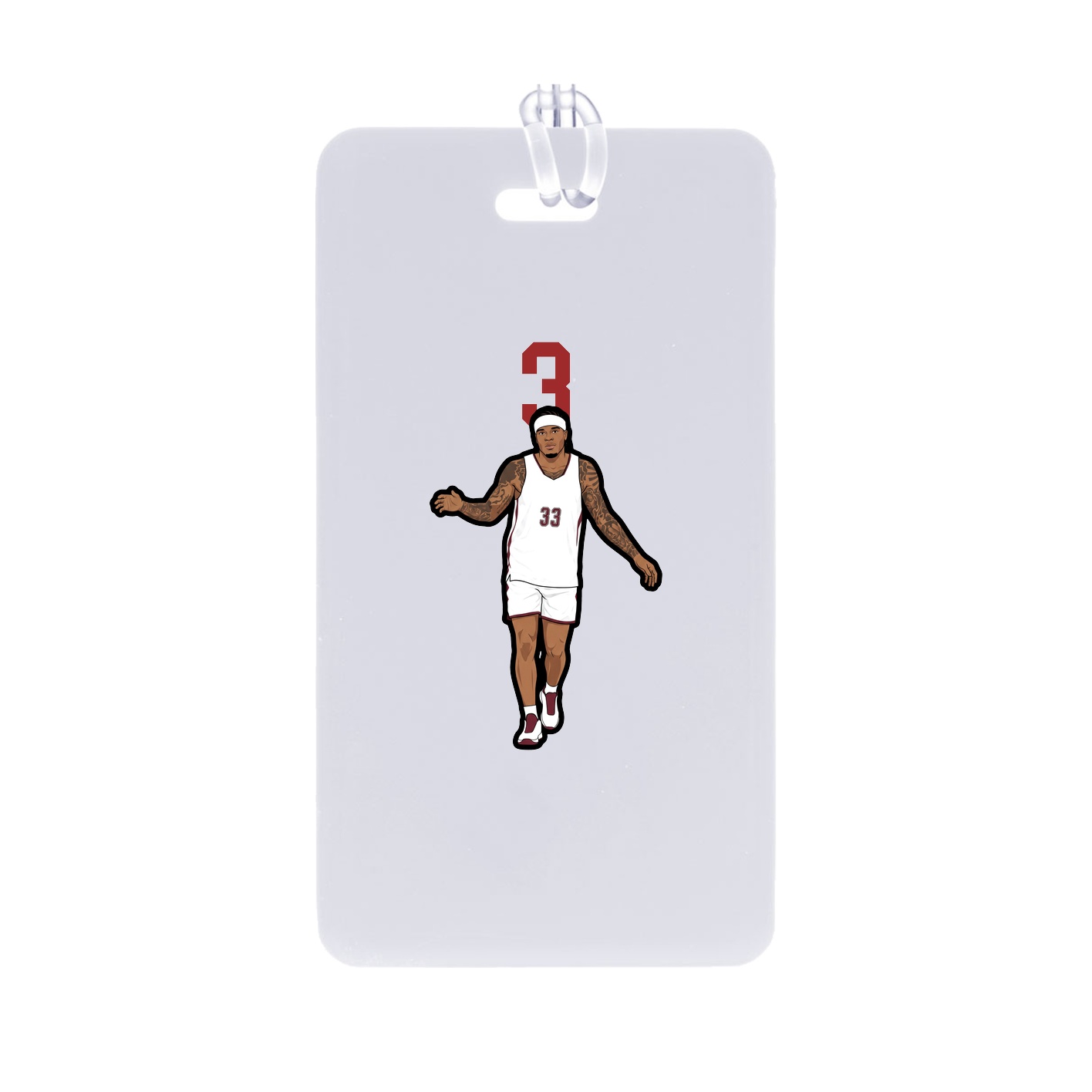 Bag Tag — Number Top in Classic