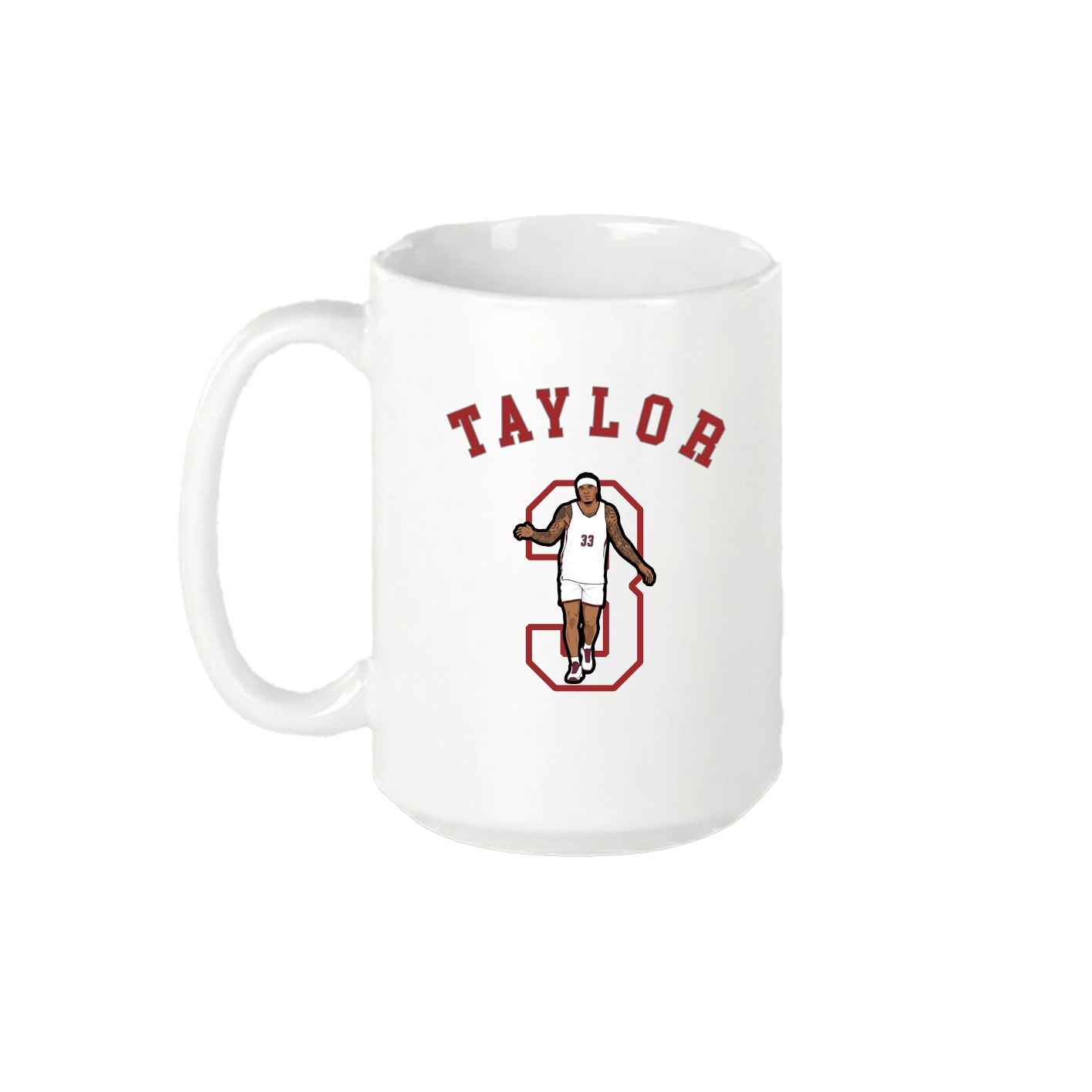 15oz Coffee Mug — Shirsey Arch in White