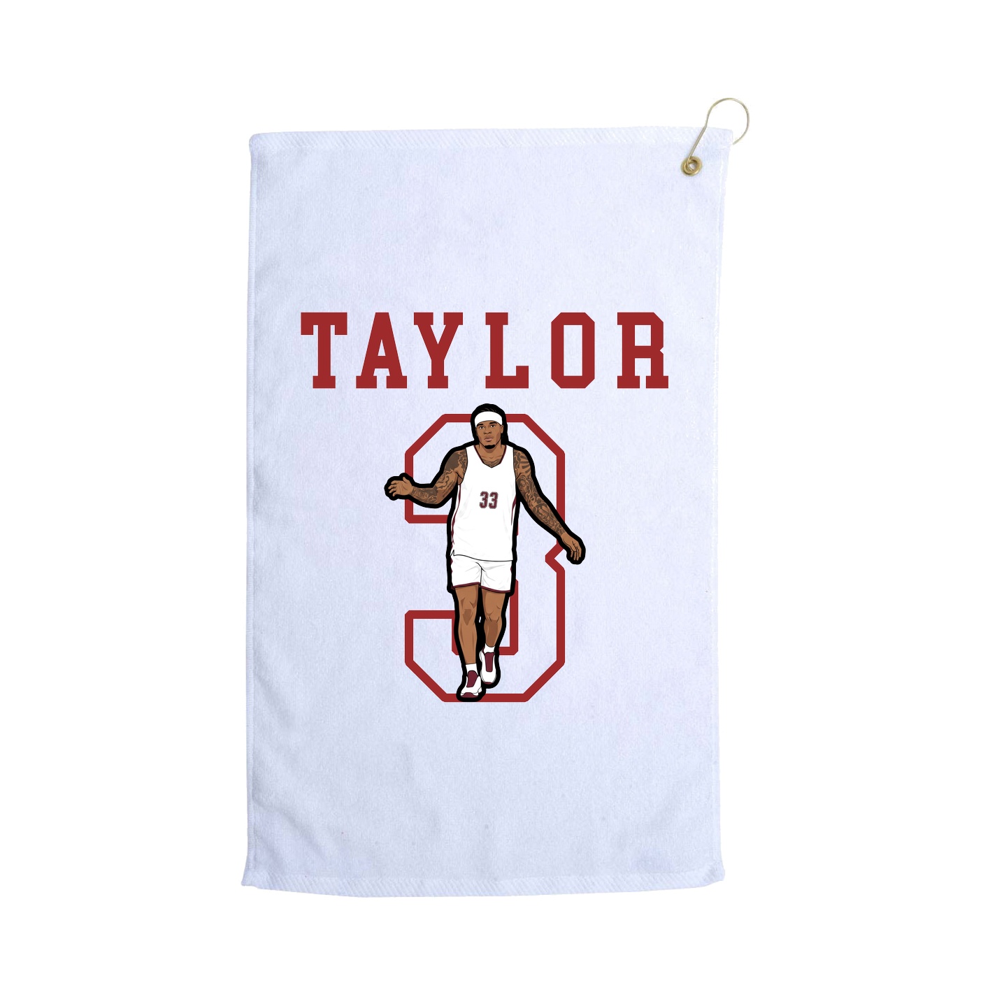 Golf Towel — Shirsey in White