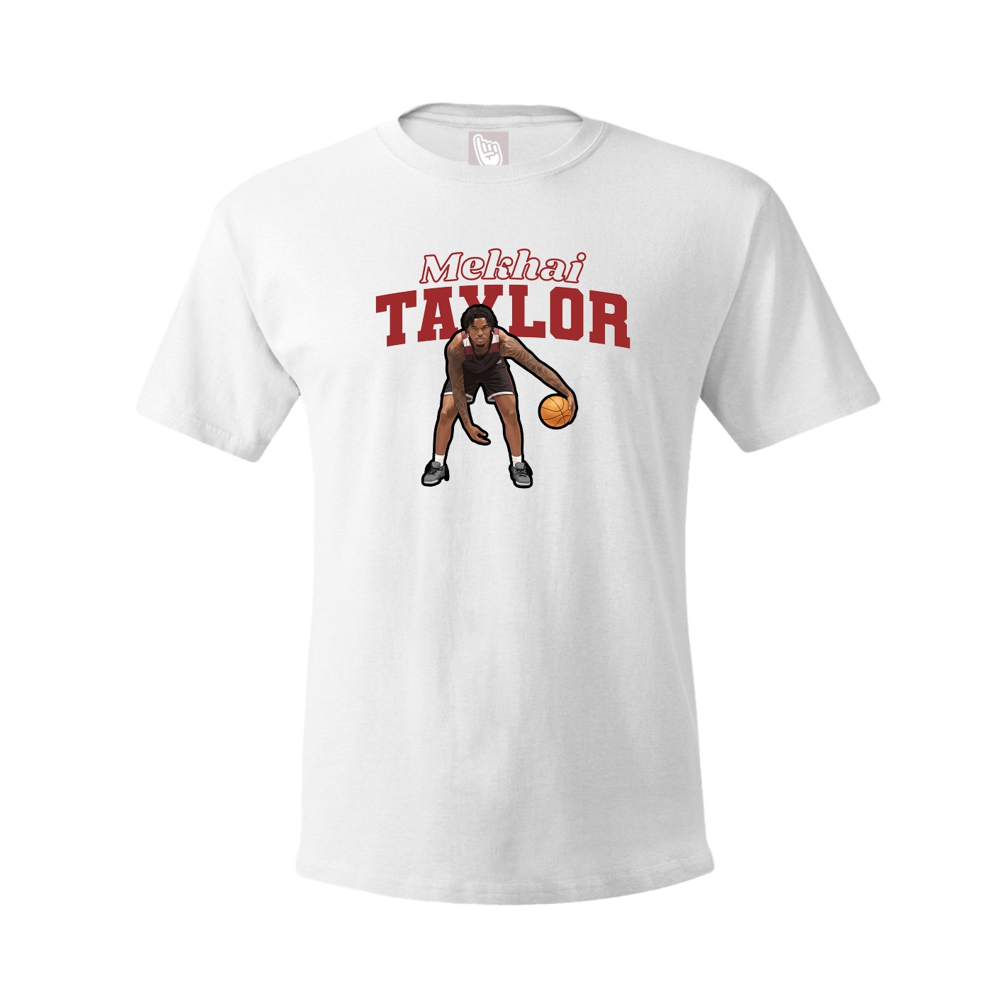 Tee — Name Arch in White