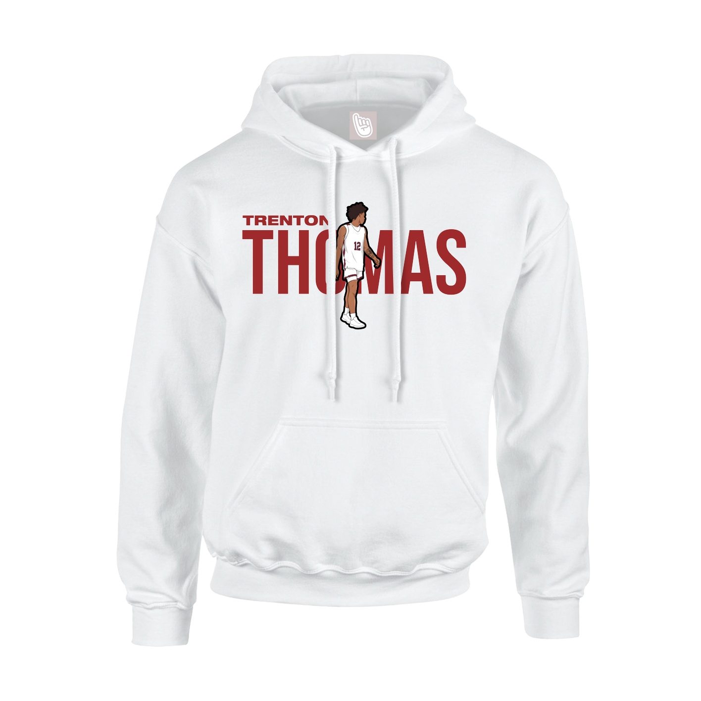 Hoodie — Player Name in White