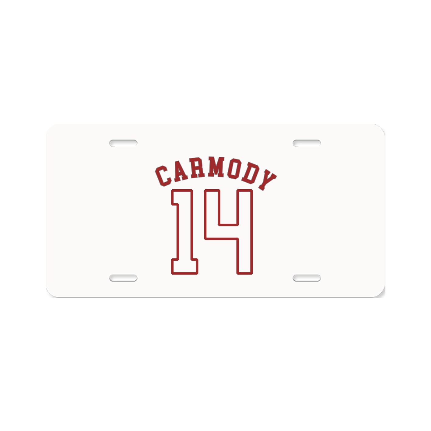 License Plate — Shirsey Arch in Classic