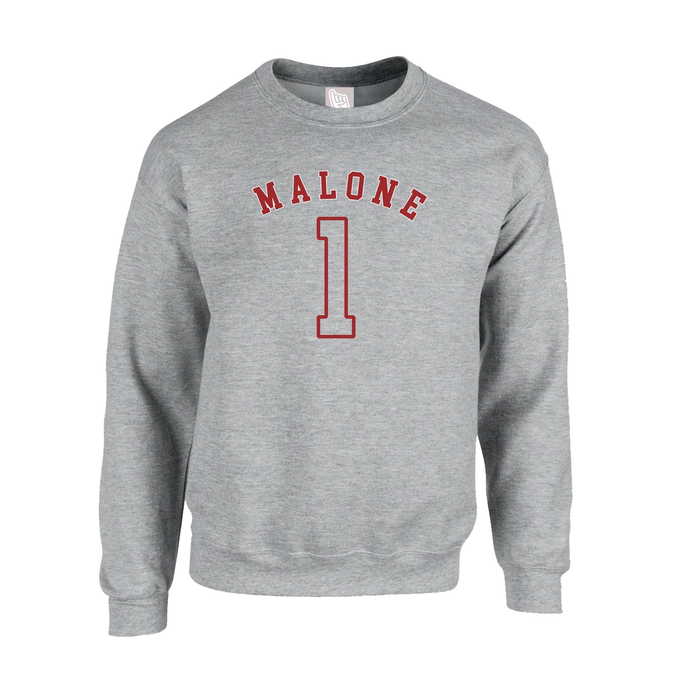 Fleece Crew — Shirsey Arch in Grey