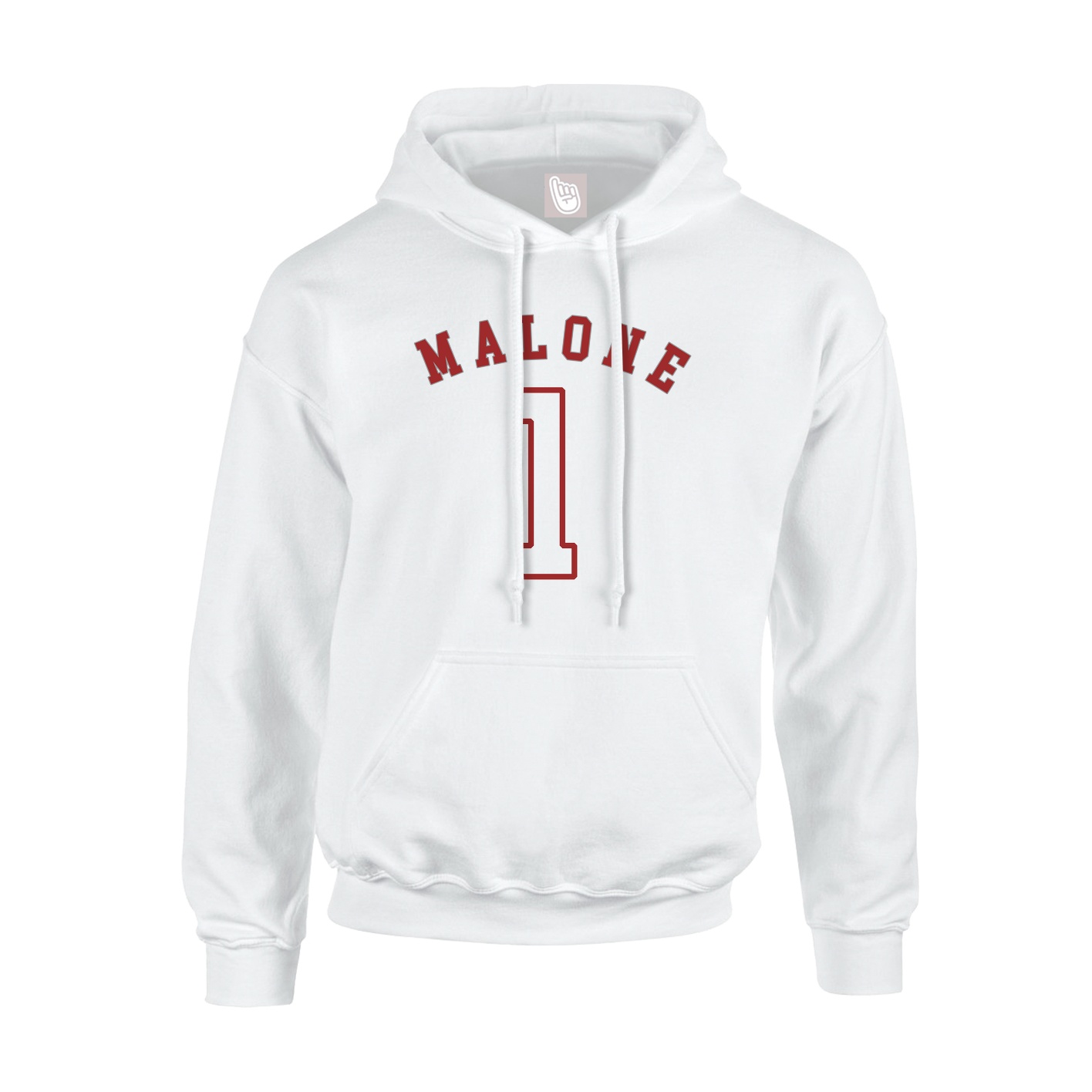 Youth Hoodie — Shirsey Arch in White