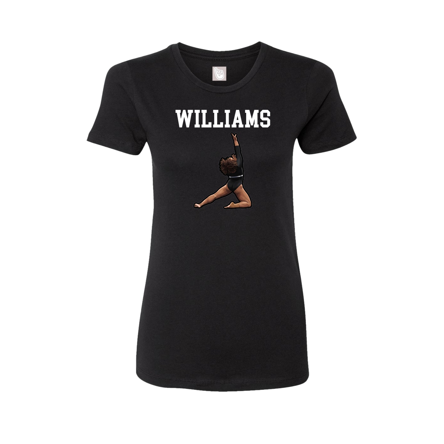 Fitted Women's Tee — Shirsey in Black