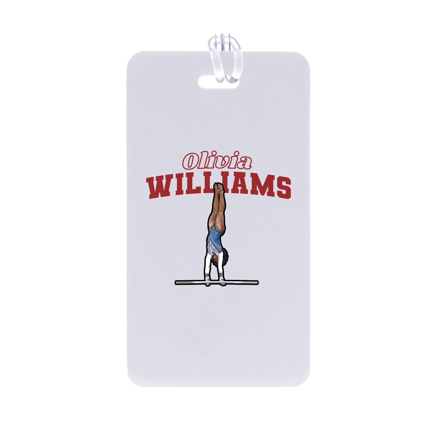 Bag Tag — Name Arch in Classic