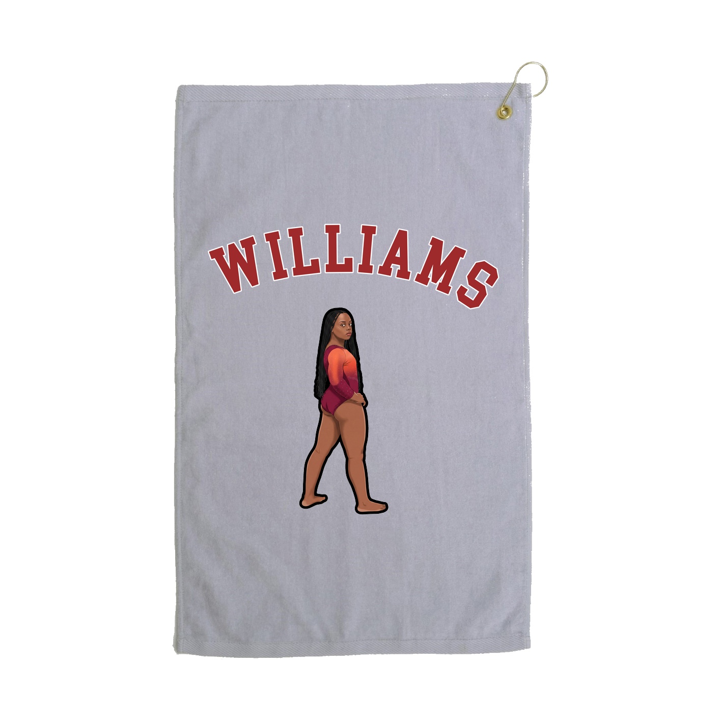 Golf Towel — Shirsey Arch in Grey