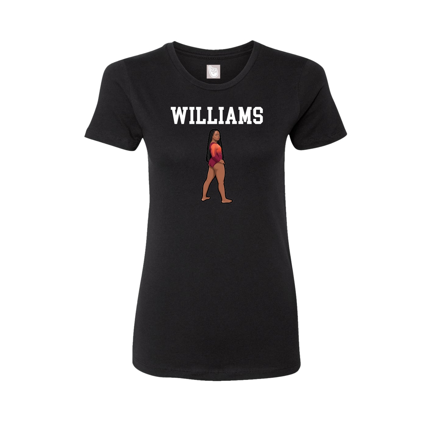 Fitted Women's Tee — Shirsey in Black