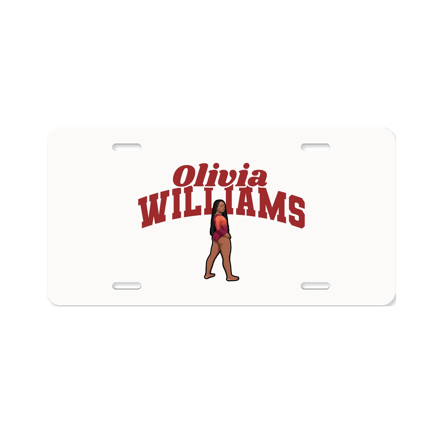 License Plate — Signature Arch in Classic