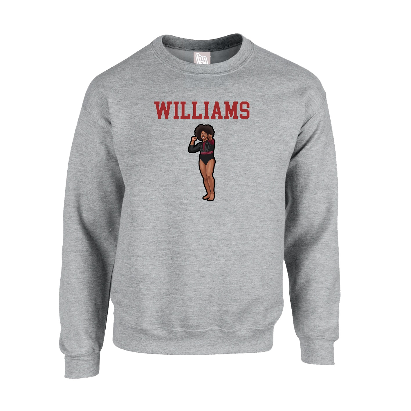 Fleece Crew — Shirsey in Grey