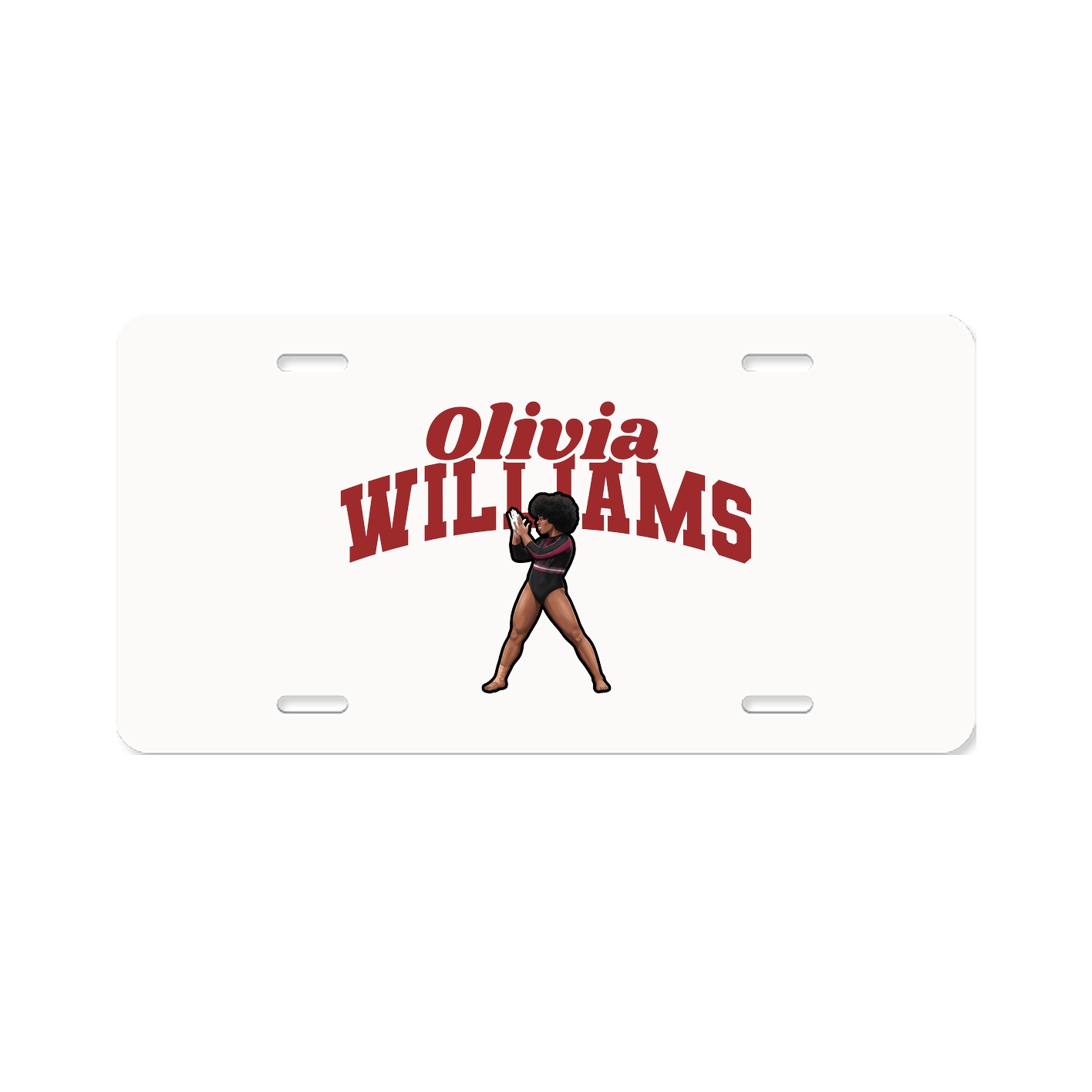 License Plate — Signature Arch in Classic