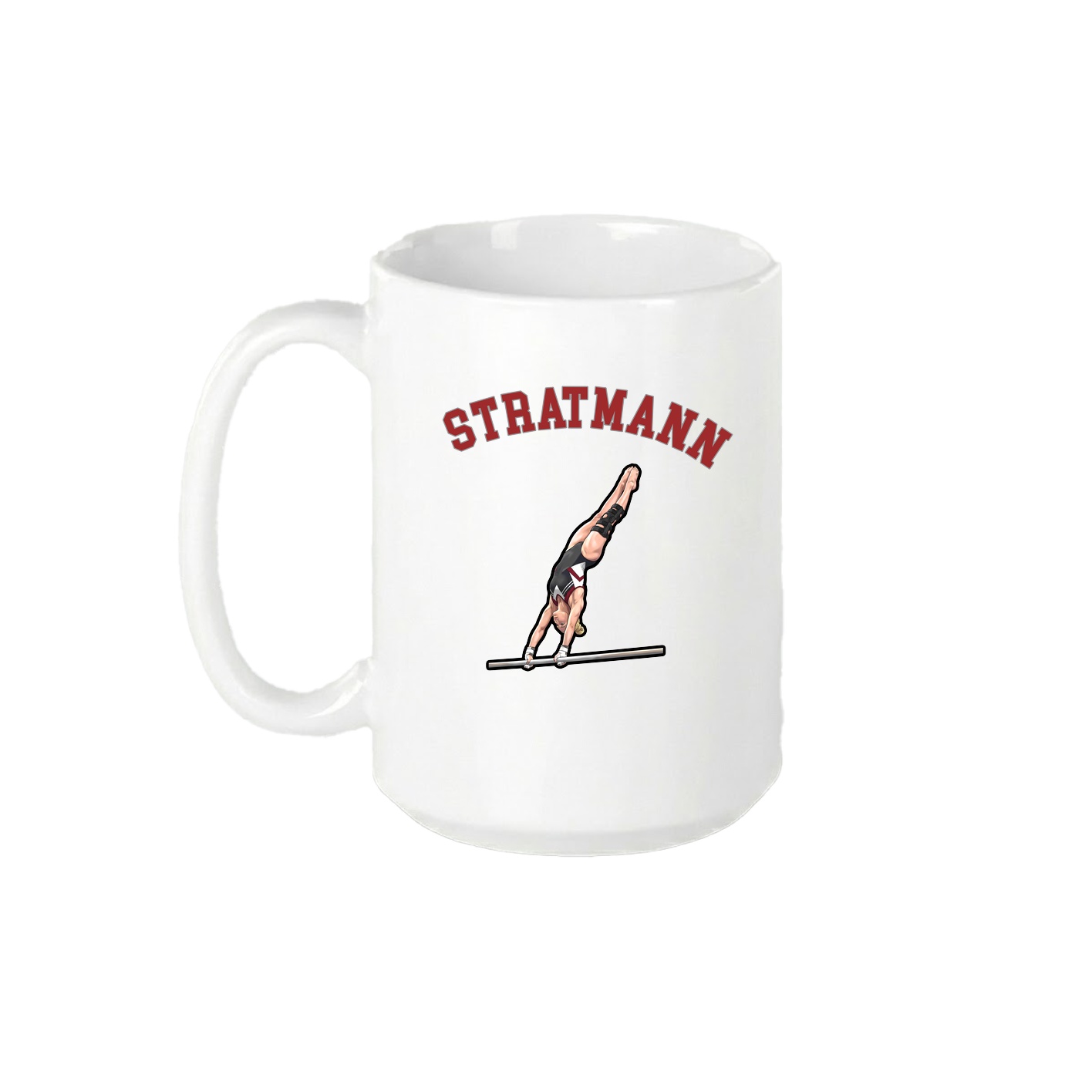 15oz Coffee Mug — Shirsey Arch in White